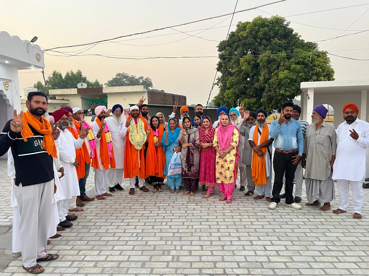 Aulakh family of village Aliwal got sarpanchi for the third time
